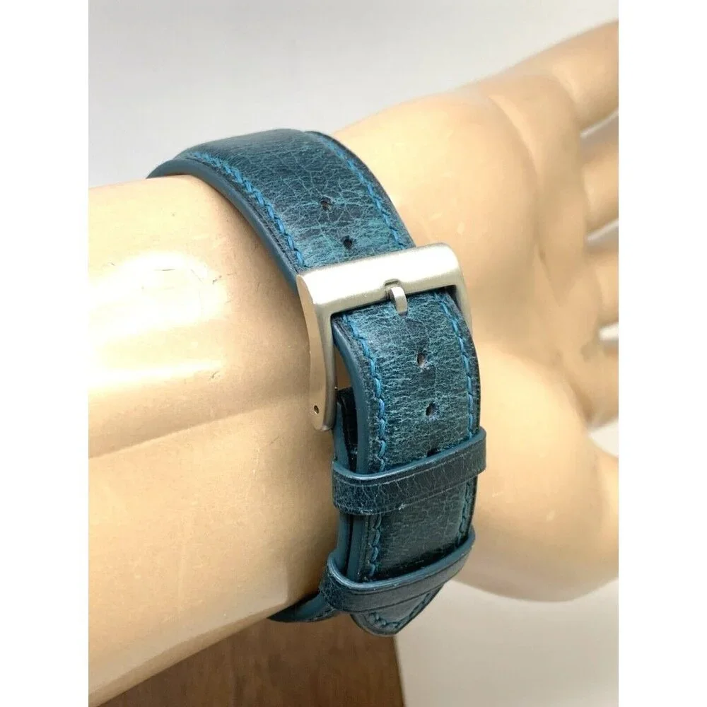 Tudor Mens Watch 9101/0 Vintage Prince Oysterdate Swiss Automatic Blue Dial 38mm